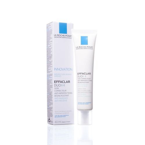  La Roche-Posay Effaclar Duo (+)Soin complet renforcé à l'efficacité anti-imperfections sévères marques 40ml