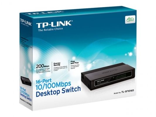  TPLink Switch De Bureau 16 Ports 10/100 Mbps