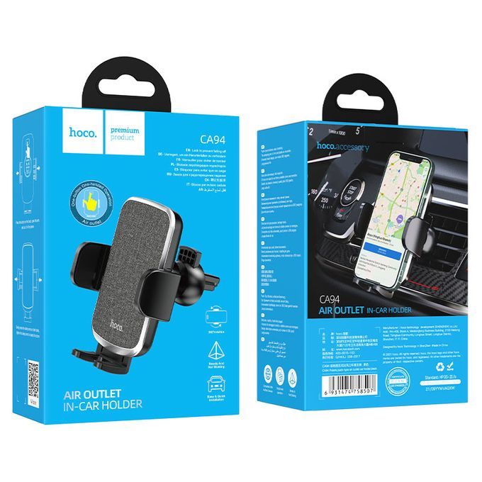  Hoco Support téléphone pour voiture