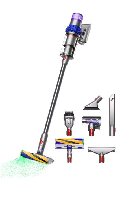  Dyson Aspirateur balai sans fil v15 detect fluffy - 1h autonomie - 240aw