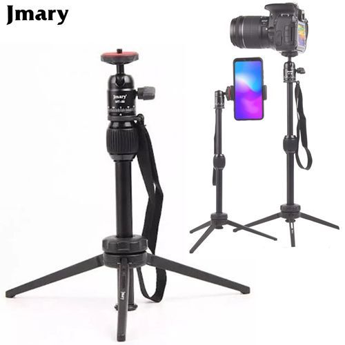  Jmary Trépied De Téléphones Et Appareils Photo Dslr En Aluminium 39,5Cm - Mt-68 - Noir