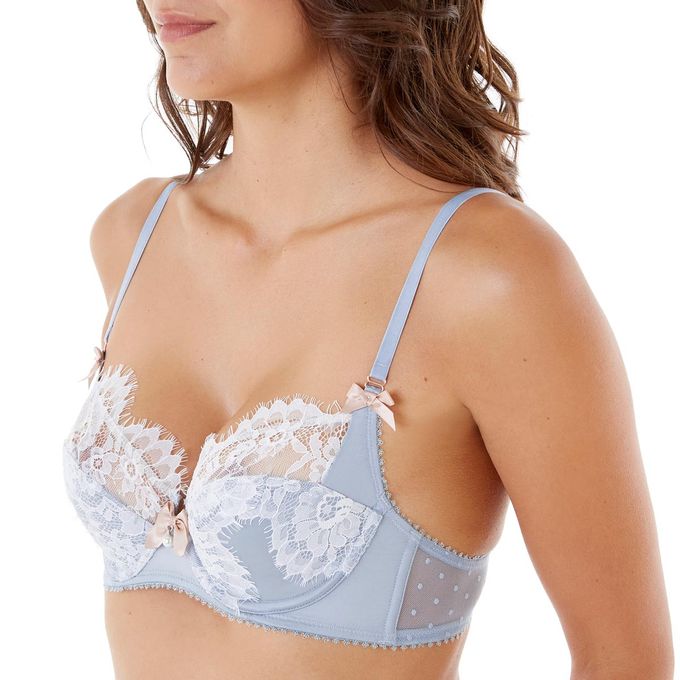  Pomm'Poire Soutien-Gorge Corbeille Ivoire/Ciel Cabotine-Po220030029