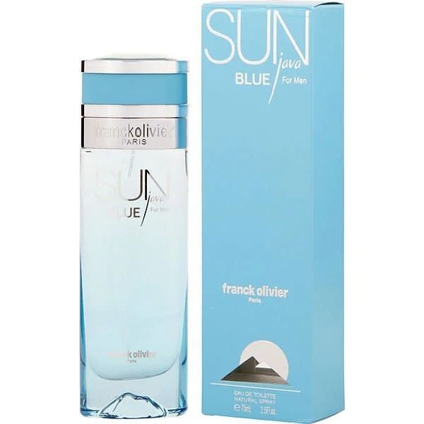  Franck Olivier Eau de toilette -Sun java Blue pour homme -75ml