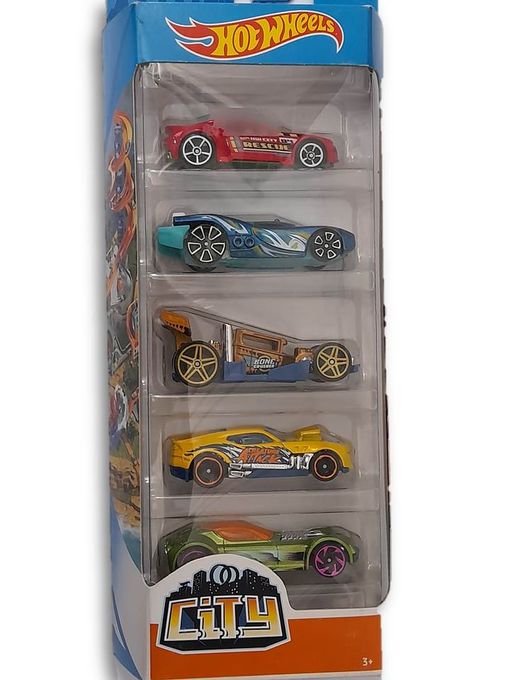  Hot Wheels Voiture miniature-CITY- Pack De 05