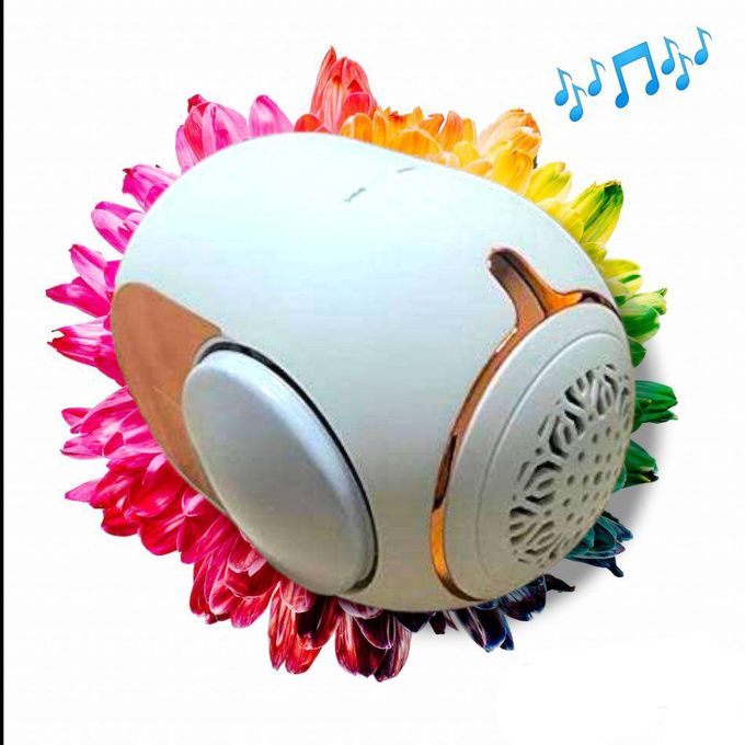  Golden Egg Mini haut Parleur Bluetooth Portable - Blanc