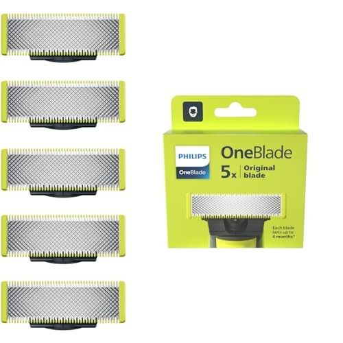  Philips OneBlade Origin'al Lames de rechange OneBlade Acier Inoxydable Robuste