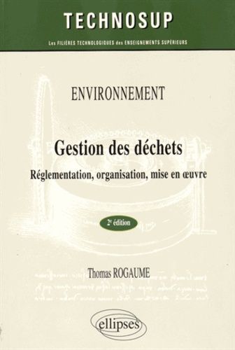  l'Etudiant .Gestion des déchets - Réglementation, organisation,   c9 Bio