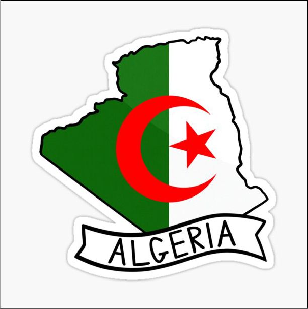  Magnet drapeau d'Algérie