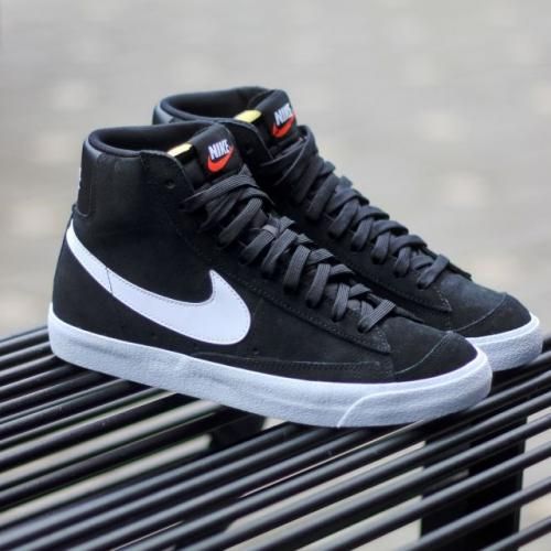  Nike Blazer Mid 77 Suede/CI1172-005/Noir-Blanc