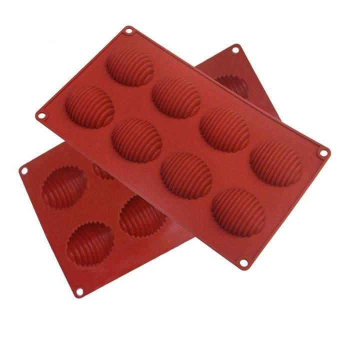  Moule A Gâteaux - Silicone - 8 Forme Bonbons Au Chocolat - Marron