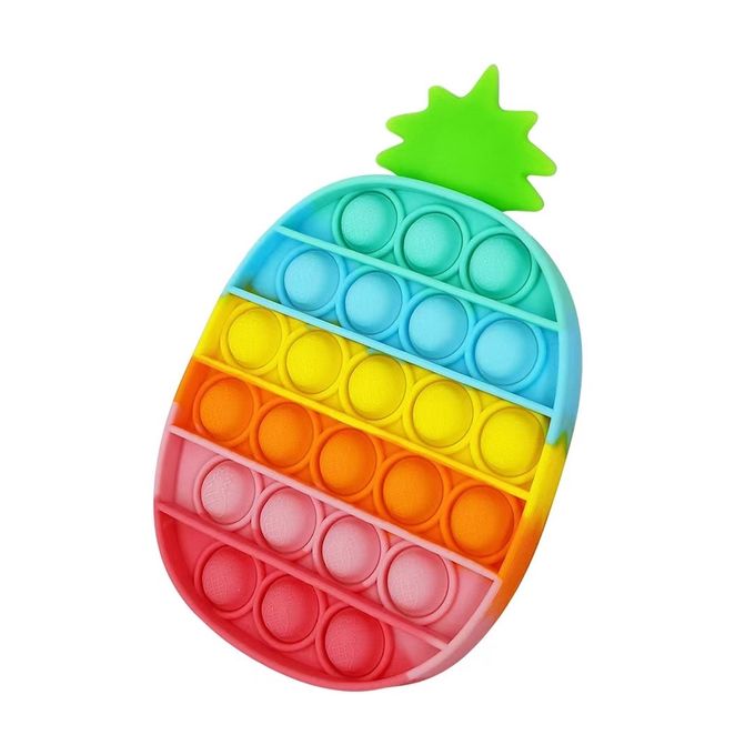  Pop It Fidget Toys Boules Anti Stress Relief - Ananas