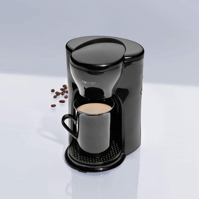  Clatronic Machine à Café Avec 1 Tasse en Céramique 140ml 330W KA-3356