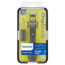  Philips Oneblade Rasoir Électrique, Tondeuse Visage, 1 Lames,3 Sabots