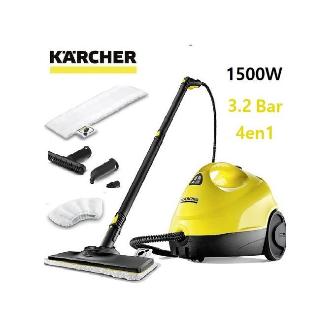  Karcher Nettoyeur Vapeur - Sc2 - EasyFix, Pression Vapeur : 3,2 bar- 1 500 W Jaune