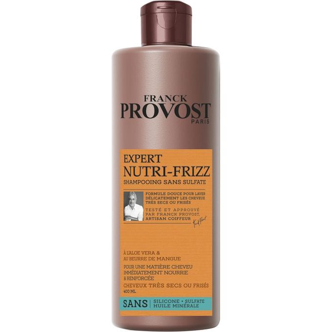  Franck Provost Shampoing Expert Nutri-Frizz Professionnel Sans Sulfate 400ml