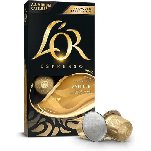  L'Or Capsules Café Intensité 8 - Vanille - T10 (Compatible Nespresso)