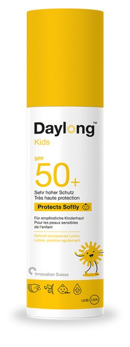  Daylong Lotion Solaire Protection Extreme Spf50+ - Peaux Extrêmement Sensibles de l’Enfant - Ecran Totall- Très Resistant à l’Eau - 150ml