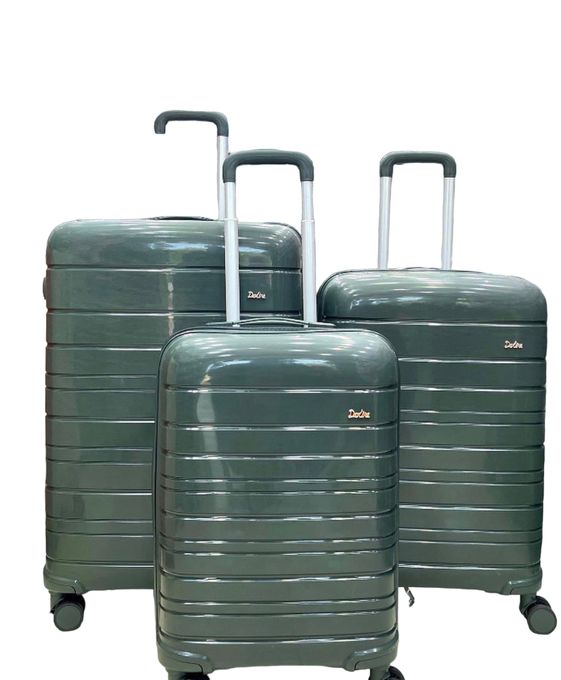  Set de 3 Valises de Voyage Incassables 20/24/28 Pouces -