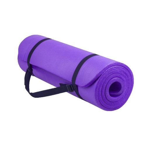  Tapis de Yoga épais 15 MM 183 x 61 cm - Violet
