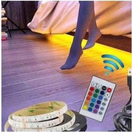  Ruban Led + Télécommande - Jeux De Lumière Multi Couleur