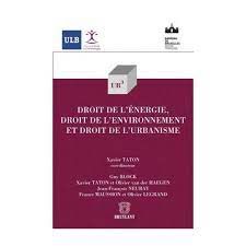  Publisher Droit de l'énergie, droit de l'environnement et droit de l'urbanisme C29DR.