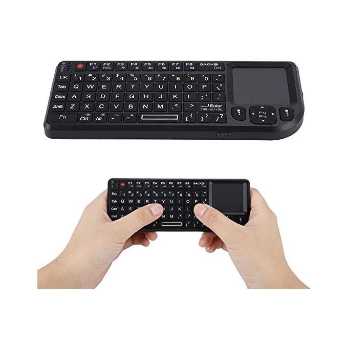  Mini Clavier - Souris - Sans Fil - Pour Smart Tv Android Box