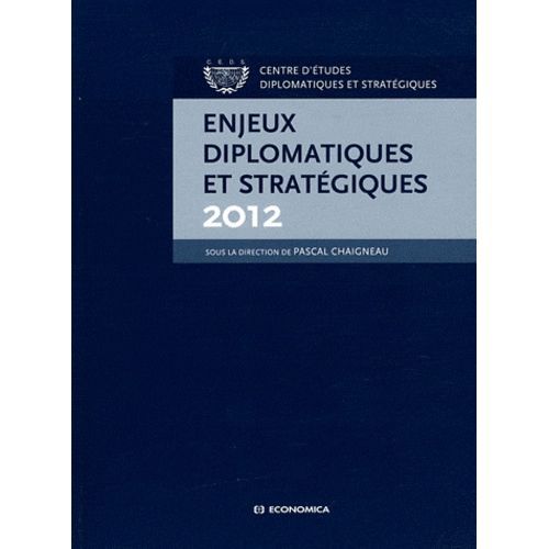  Publisher Enjeux Diplomatiques Et Stratégiques 2012 C18Dr.