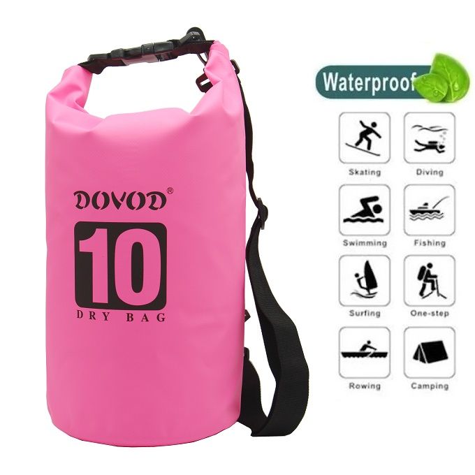  Dovod Sac à dos étanche 10L, (DRY BAG)