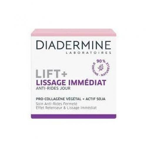 Diadermine Crème De Jour Lift+ Lissage Immédiat Soin Anti-Rides Ultra Tenseur 50 Ml