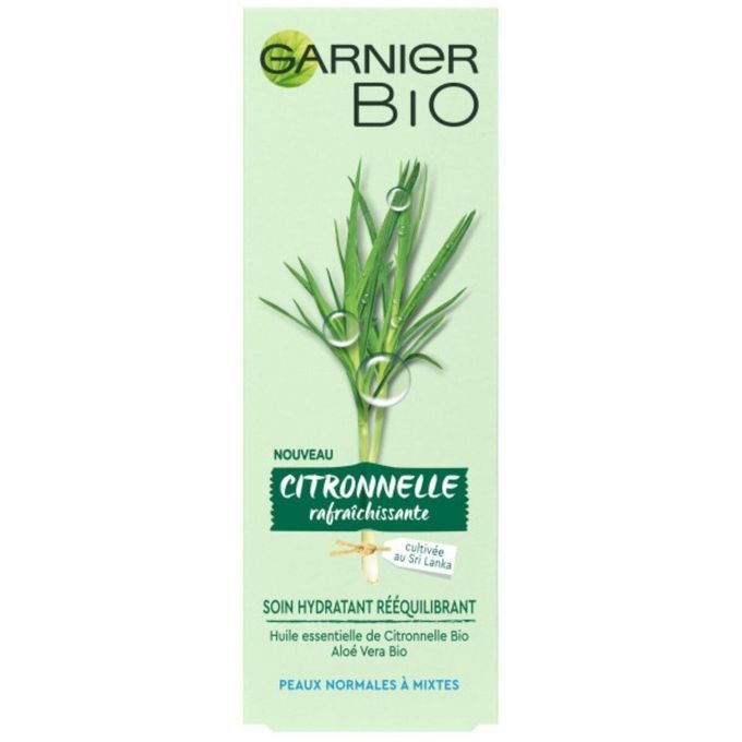  Garnier Visage SkinActive BIO Hydratant Rééquilibrant Citronnelle 50ml