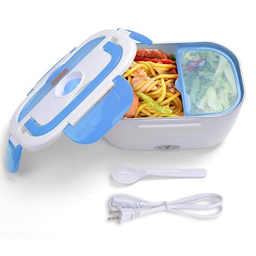  Boite À Déjeuner Chauffante Électrique En Acier Inoxydable- Lunch Box Électrique - 220V 40W