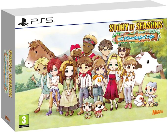  Playstation Story of Seasons A wonderful Life Collector's Limited Edition / PS5