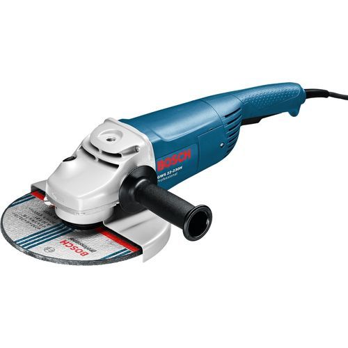  Bosch Meuleuse Angulaire à 2 Mains - GWS 22-230 H Professional - Bleu