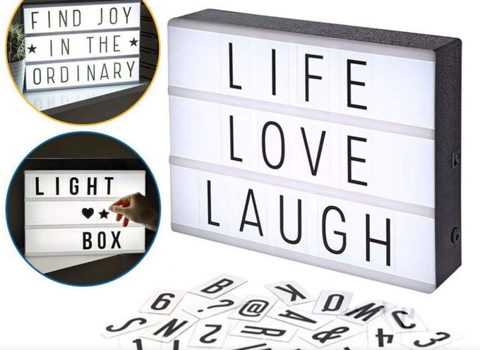  Boite a lettre lumineuse- Light Box