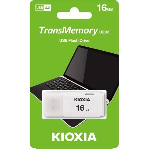  Kiomi Usb Flash Drive TransMemory U202 -16GB -Blanc