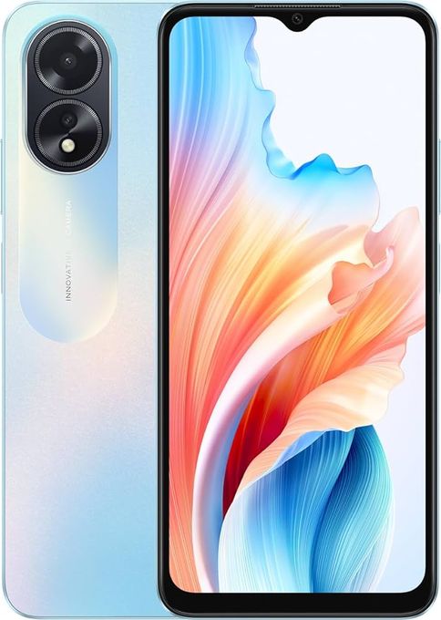  Oppo A18 (4Go+128Go) - 90Hz Ecran Sunlight-5000mAh -RAM+ jusqu'à 4Go - Glowing white