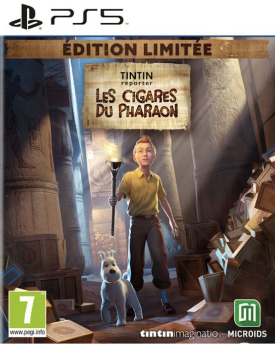  Playstation Tintin Reporter Les Cigares Du Pharaon Limited Edition (Steelbook)