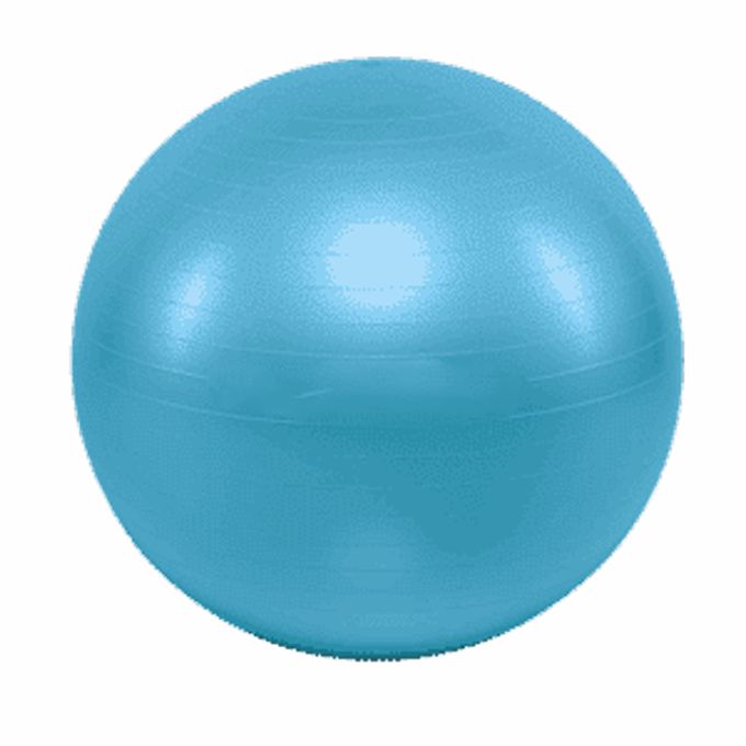  Ballon Fitness Yoga Pilâtes Gym 55 Cm -  Bleu claire