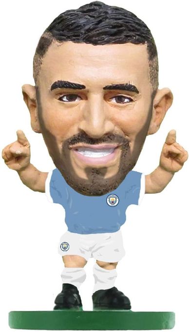  SOCCERSTARZ Figures Soccerstarz - Riyad Mahrez - M City / Home Kit ( Classic Kit )