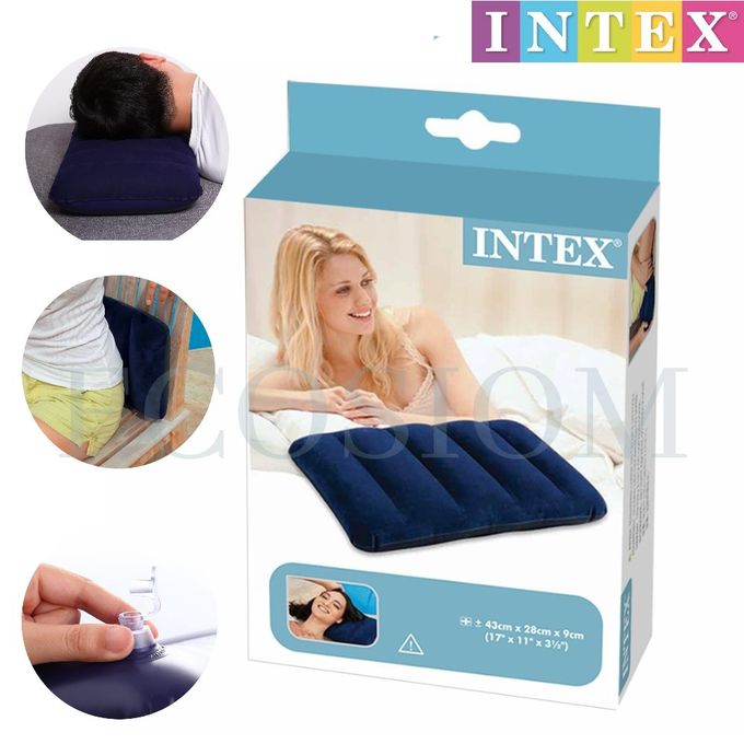  Intex Oreiller Gonflable de Voyages, Coussin Gonflable de Camping