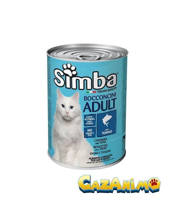  Simba Boulettes en sauce pour chats adultes au thon 415g