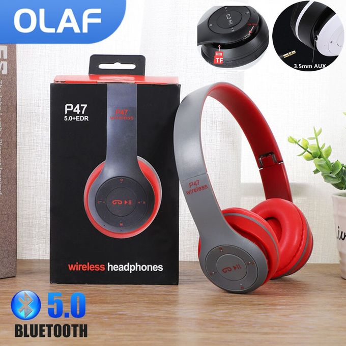 Casque Sans Fil Flexible & Pliable - Bluetooth - Carte Mémoire - Radio -  Noir - Prix en Algérie