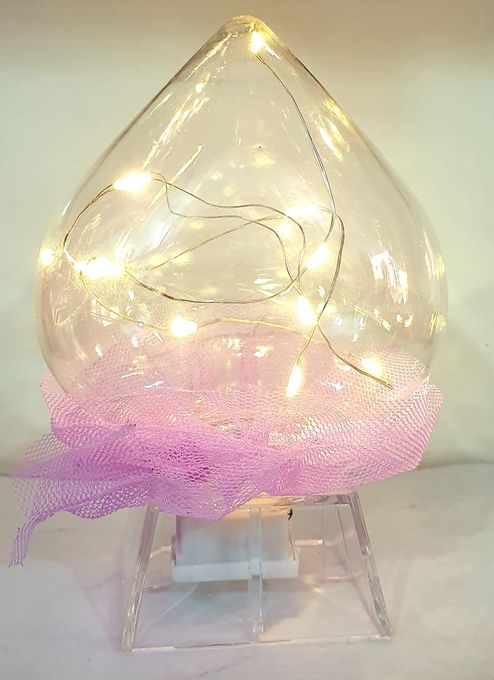  Lampe LED Veilleuse En Forme ovale-violet