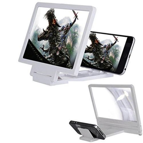  Agrandisseur D’Écran Pour Téléphone Portables / Tablettes - F1 - Blanc