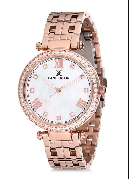  Daniel Klein Montre Pour Femme Daniel Klein Dk1.12266.2 - Rose Gold..