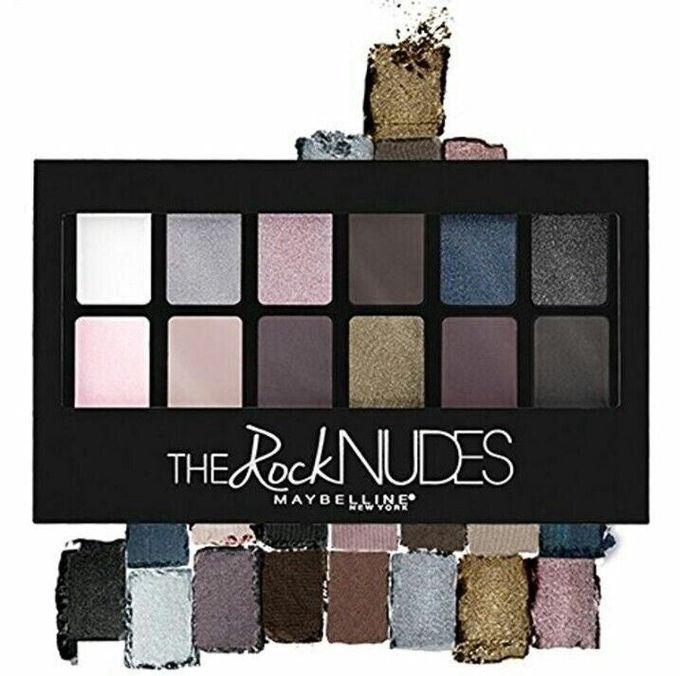  Maybelline New York The Rock Nudes Palette de fards à paupières 13 couleurs