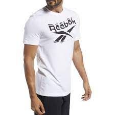  Reebok T-Shirt Homme BRANDED CREW TEE- FK6030 - BLANC