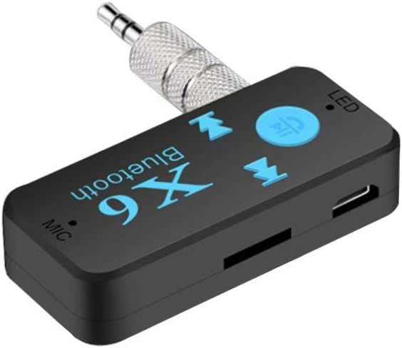  auxiliaire Récepteur Bluetooth Aux+Lecteur Carte - Bluetooth Voiture