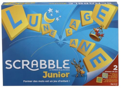  Scrabble Junior Jeu De Lettres Évolutif  - Niveau 1 Et 2