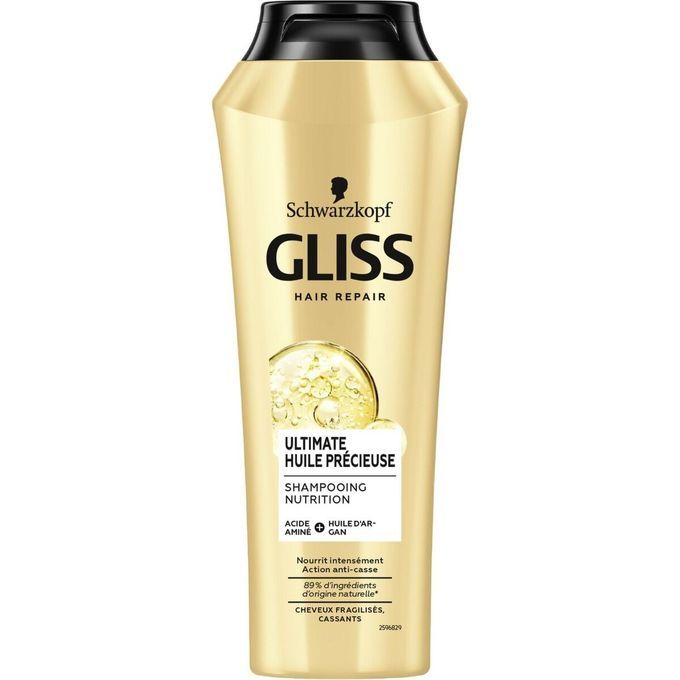  Schwarzkopf Gliss Shampoing Ultimate Huile Précieuse 250ml